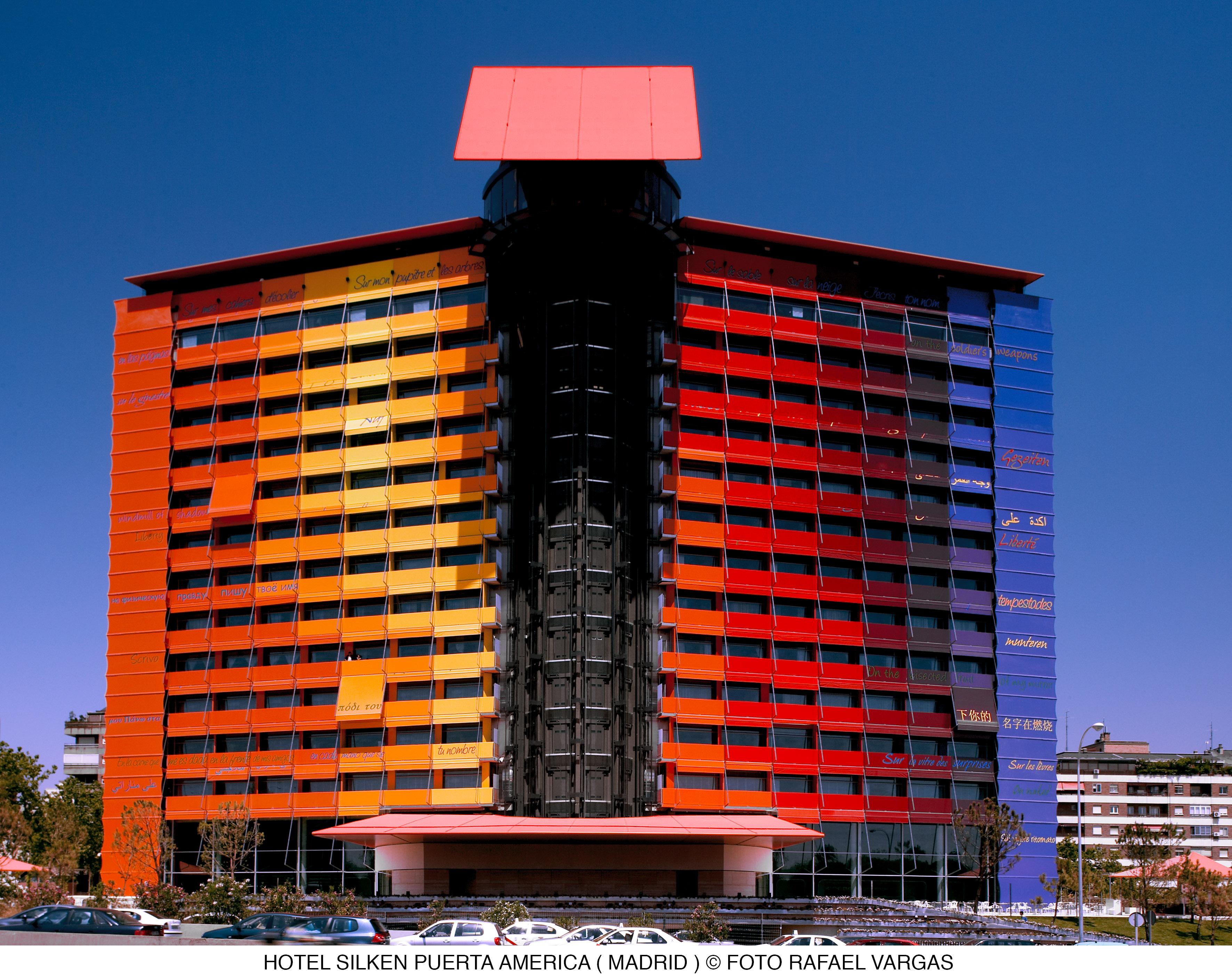 Hotel Puerta America Madrid Esterno foto The building in 2009